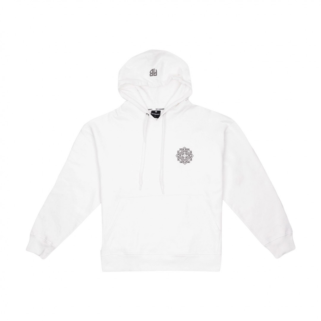 ANTETOKOUNBROS AB TRIBE HOODIE OVER.F APCD352U32-101 Ecru