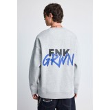 GRWN CREW NECK SWEATERS GRW014-909-06-GREY Grey Image 1