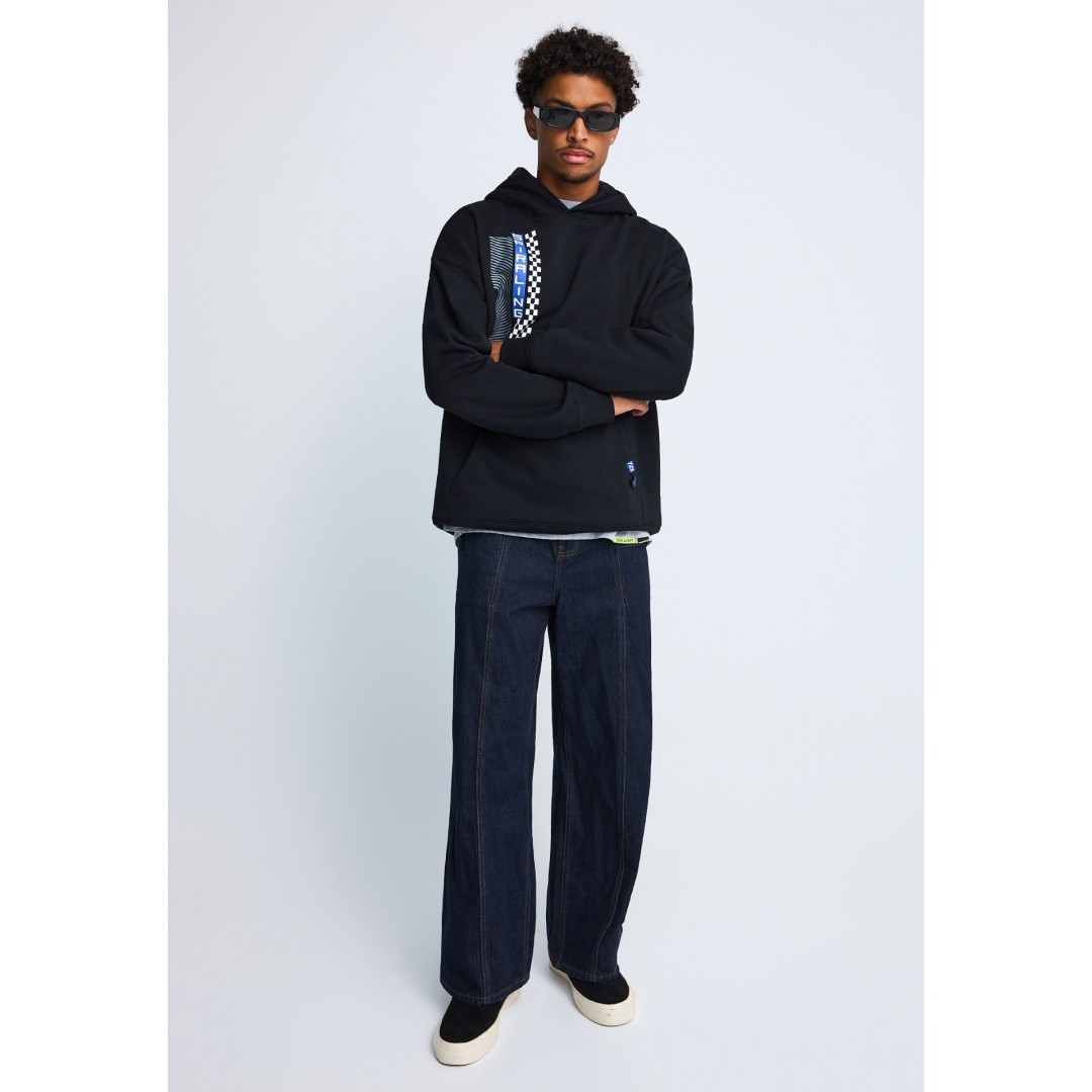 GRWN OVERHEAD HOODIES GRW014-904-06-BLACK Black