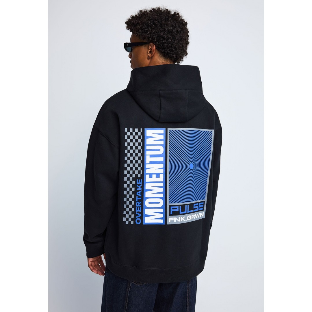 GRWN OVERHEAD HOODIES GRW014-904-06-BLACK Black
