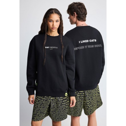 GRWN CREW NECK SWEATERS GRW014-908-06-BLACK Black