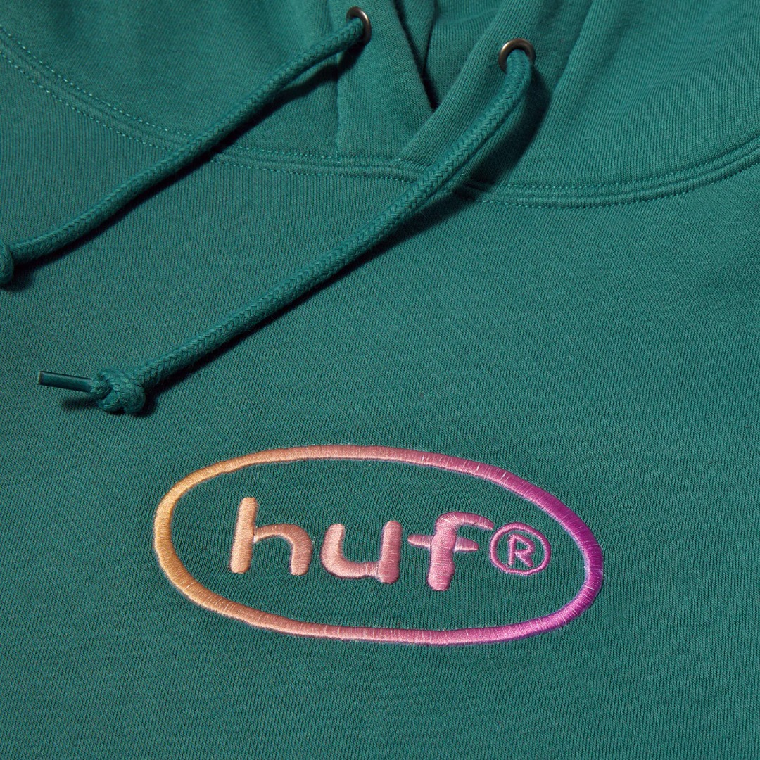 HUF LOOSE 98 PO HOODIE PF00634-PINE Pine