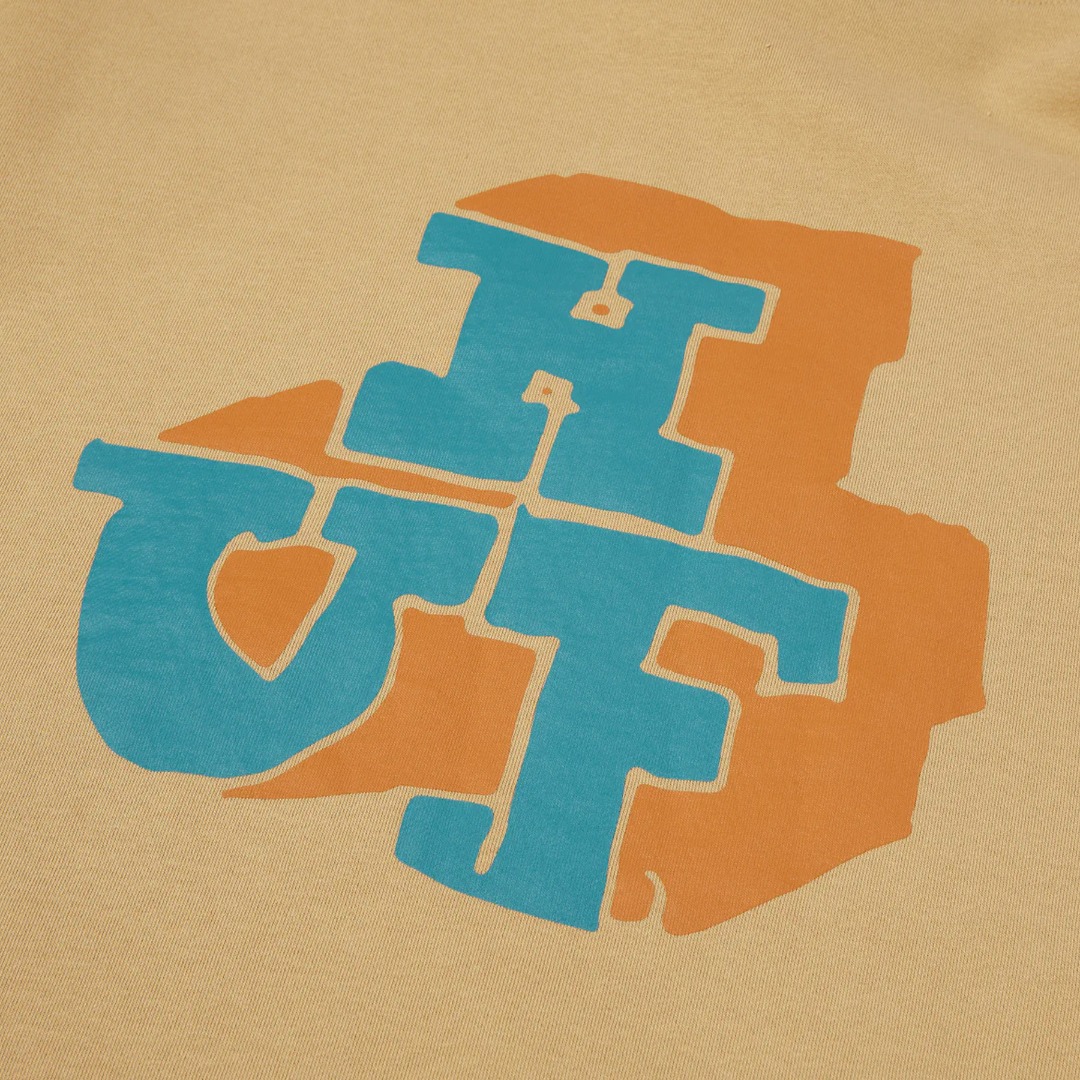 HUF MOREX PO HOODIE PF00635-OATMEAL Μπέζ