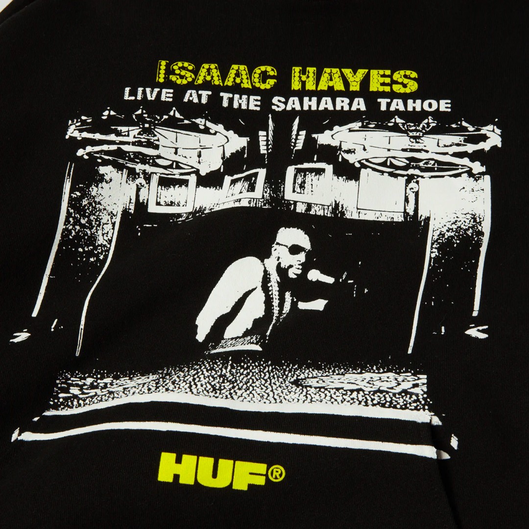 HUF TAHOE P/O HEAVYWEIGHT HOODIE PF00775-BLACK Μαύρο