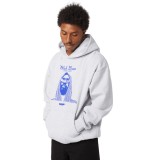 HUF BLACK MOSES P/O HEAVYWEIGHT HOODIE PF00792-ASH Grey Image 0