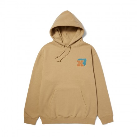 HUF MOREX PO HOODIE PF00635-OATMEAL Μπέζ