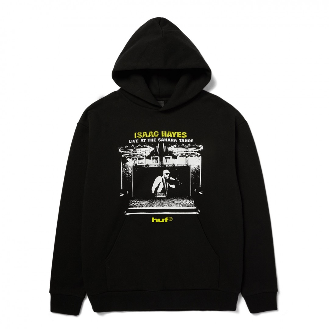 HUF TAHOE P/O HEAVYWEIGHT HOODIE PF00775-BLACK Μαύρο