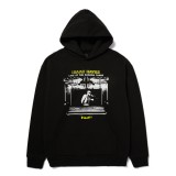 HUF TAHOE P/O HEAVYWEIGHT HOODIE PF00775-BLACK Μαύρο Εικόνα 