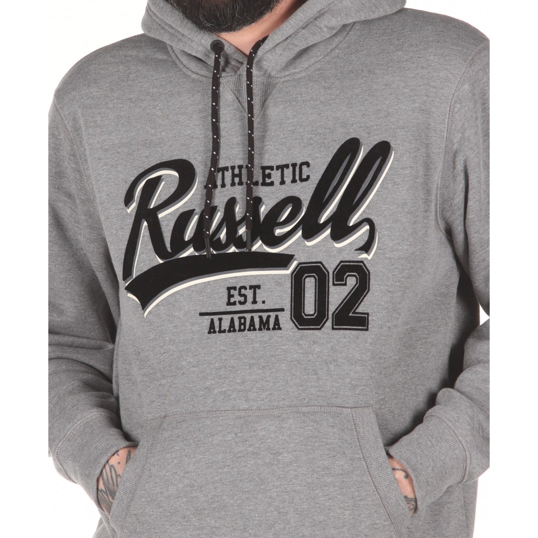 Russell Athletic COLLEGIATE - PULL OVER HOODY A0-032-2-090 Grey