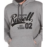 Russell Athletic COLLEGIATE - PULL OVER HOODY A0-032-2-090 Grey Image 1