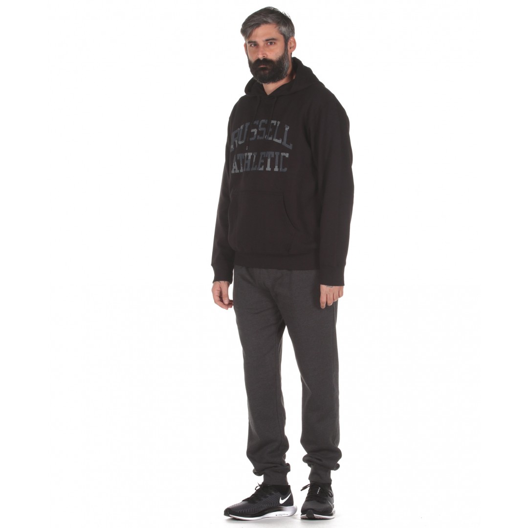Russell Athletic CAMO PRINTED PULLOVER HOODY A0-088-2-099 Μαύρο