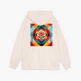 OBEY GEOMETRIC POWER CANVAS 112843938-UBL Εκρού Εικόνα 0