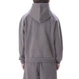OBEY LOWERCASE PIGMENT HOOD FLEECE 112470194-DIB Black Image 0