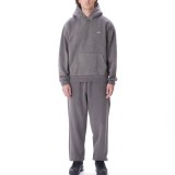 OBEY LOWERCASE PIGMENT HOOD FLEECE 112470194-DIB Black Image 2
