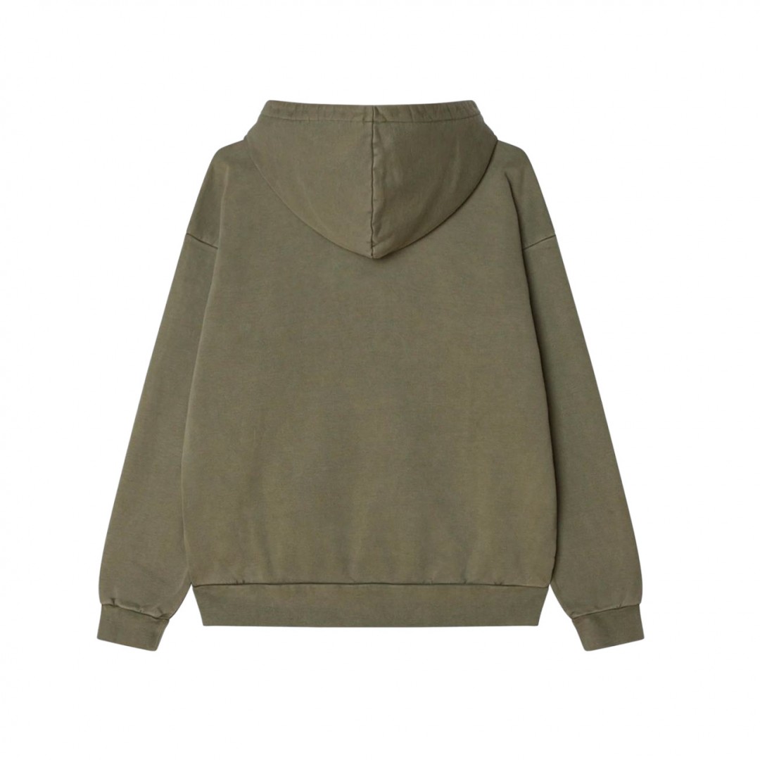 OBEY LOWERCASE PIGMENT HOOD FLEECE 112470194-DLN ΛΑΔΙ