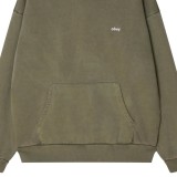 OBEY LOWERCASE PIGMENT HOOD FLEECE 112470194-DLN ΛΑΔΙ Εικόνα 1