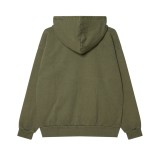 OBEY LOWERCASE PIGMENT HOOD FLEECE 112470194-DLN ΛΑΔΙ Εικόνα 3