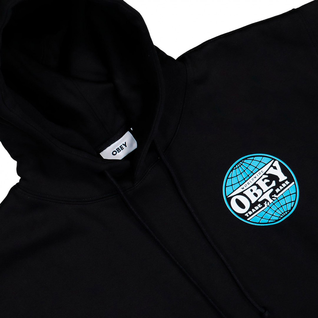 OBEY HEAVY LIFTING FLEECE 112844270-BLK Black