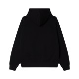 OBEY SCRIBBLE HOOD FLEECE 112470261-BLK Black Image 0
