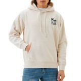 OBEY EYES ICON HOOD FLEECE 112843126-MNS Ecru Image 