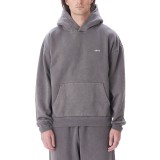 OBEY LOWERCASE PIGMENT HOOD FLEECE 112470194-DIB Black Image 