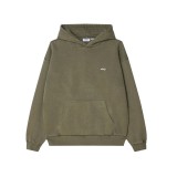OBEY LOWERCASE PIGMENT HOOD FLEECE 112470194-DLN ΛΑΔΙ Εικόνα 