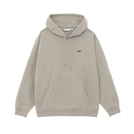 OBEY PYRAMID SCROLL FLEECE 112844272-MNS Ecru