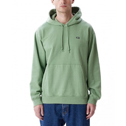 OBEY TIMELESS RECYCLED HEAVYWEIGHT HOOD FLEECE 112470159-JAD Πετρόλ