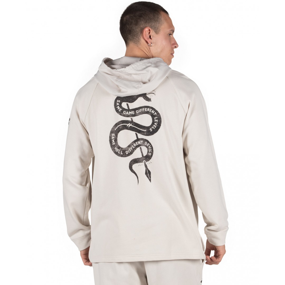 UNDER ARMOUR PROJECT ROCK TERRY HOODIE 1355633-110 White