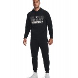 UNDER ARMOUR UA PROJECT ROCK RIVAL FLEECE HD 1367109-001 Black Image 1