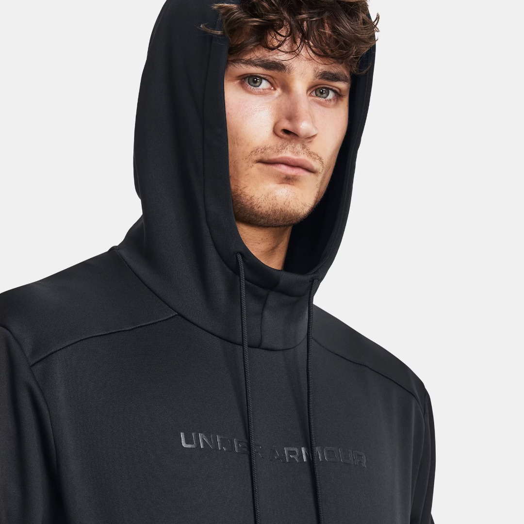 UNDER ARMOUR ARMOUR FLEECE GRAPHIC HD 1379744-001 Μαύρο