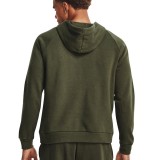 UNDER ARMOUR RIVAL FLEECE LOGO HD 1379758-390 Κhaki Image 0