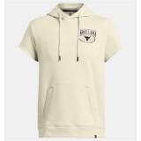 UNDER ARMOUR PJT RCK Q1 SS ESS FLEECE HDY 1383209-273 Ecru Image 2