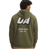 UNDER ARMOUR RIVAL FLEECE HBR LOGO HD 6003955-390 Green Image 0