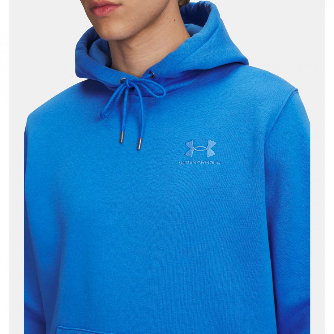 UNDER ARMOUR ICON FLEECE HOODIE 1373880-402 Μπλε