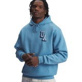 UNDER ARMOUR ICON FLC GRAPHIC TOP 6007591-418 Blue Image 