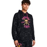 UNDER ARMOUR PJT RCK AOP RVL TERRY HD 1383289-001 Μαύρο Εικόνα 