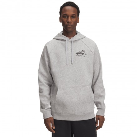 UNDER ARMOUR RIVAL FLEECE HBR LOGO HD 6003955-011 Grey