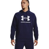UNDER ARMOUR RIVAL FLEECE LOGO HD 1379758-410 Blue Image 