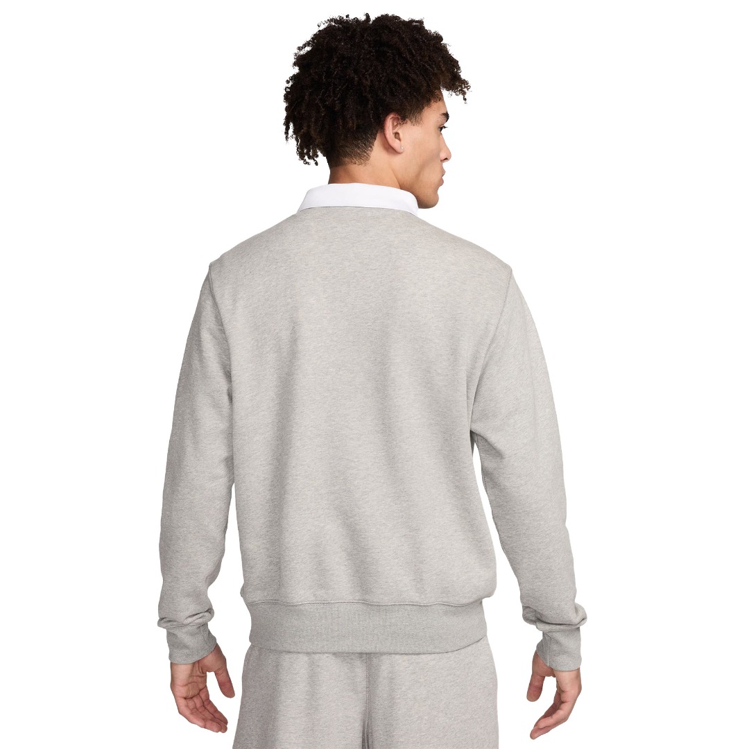NIKE M NK CLUB HBR FT LS POLO FN3112-063 Grey