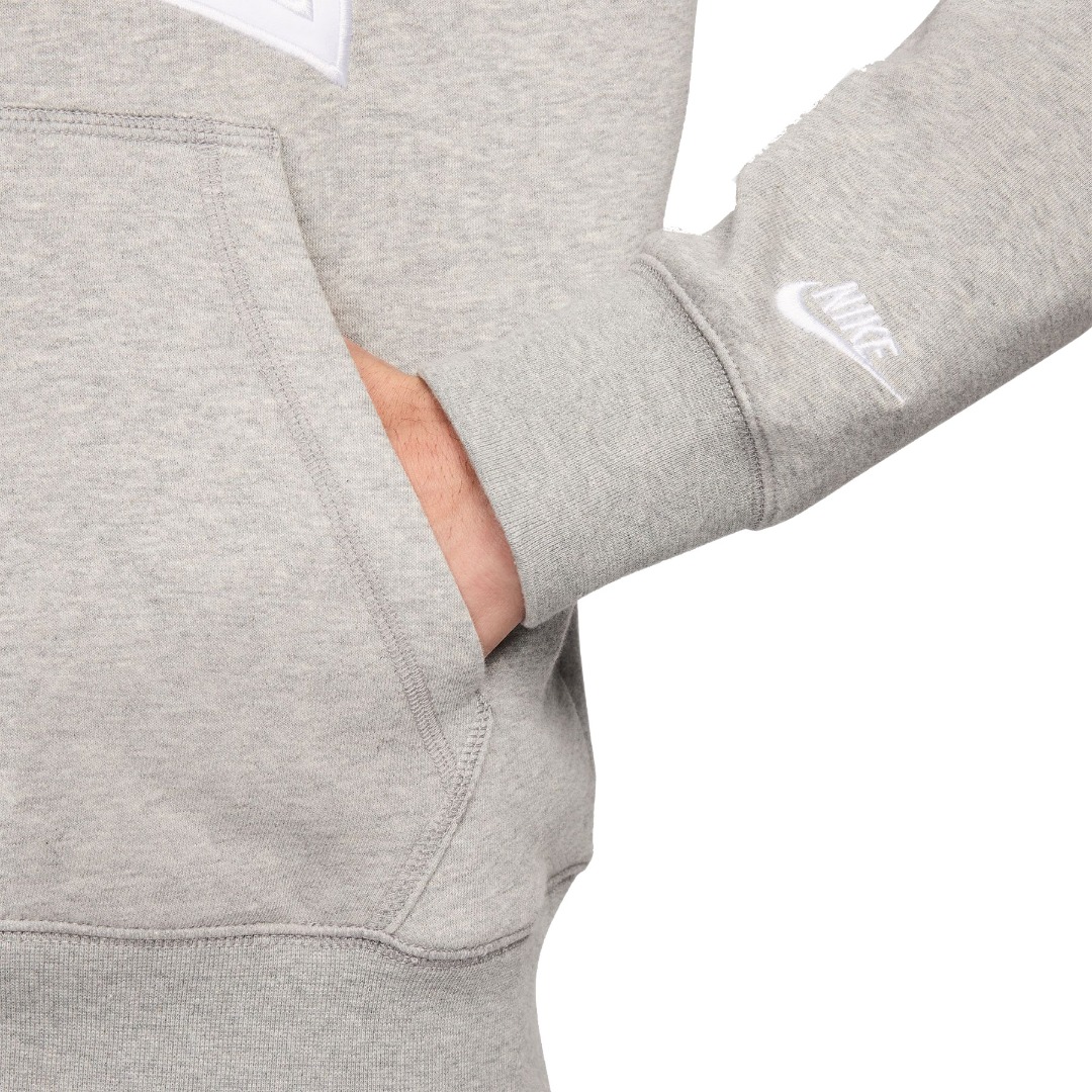 NIKE M NK CLUB HBR FT LS POLO FN3112-063 Grey