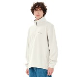 EMERSON MEN'S HALF ZIP FLEECE 262.EM28.25-CLAY WHITE Εκρού Εικόνα 1