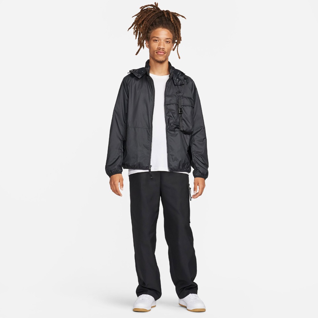 NIKE M NK TCH WVN N24 LND PKBL JKT FB7903-010 Μαύρο