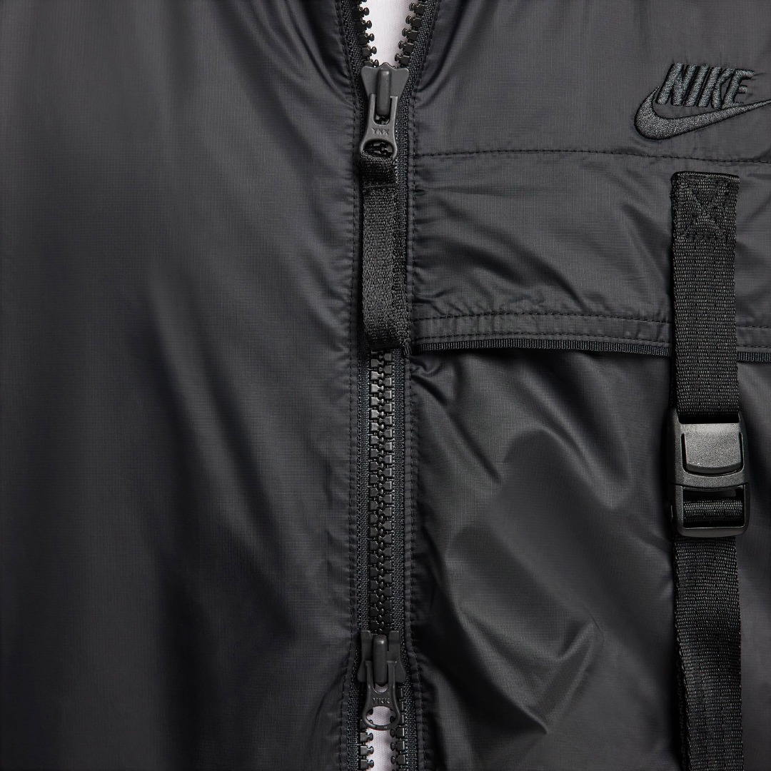 NIKE M NK TCH WVN N24 LND PKBL JKT FB7903-010 Μαύρο
