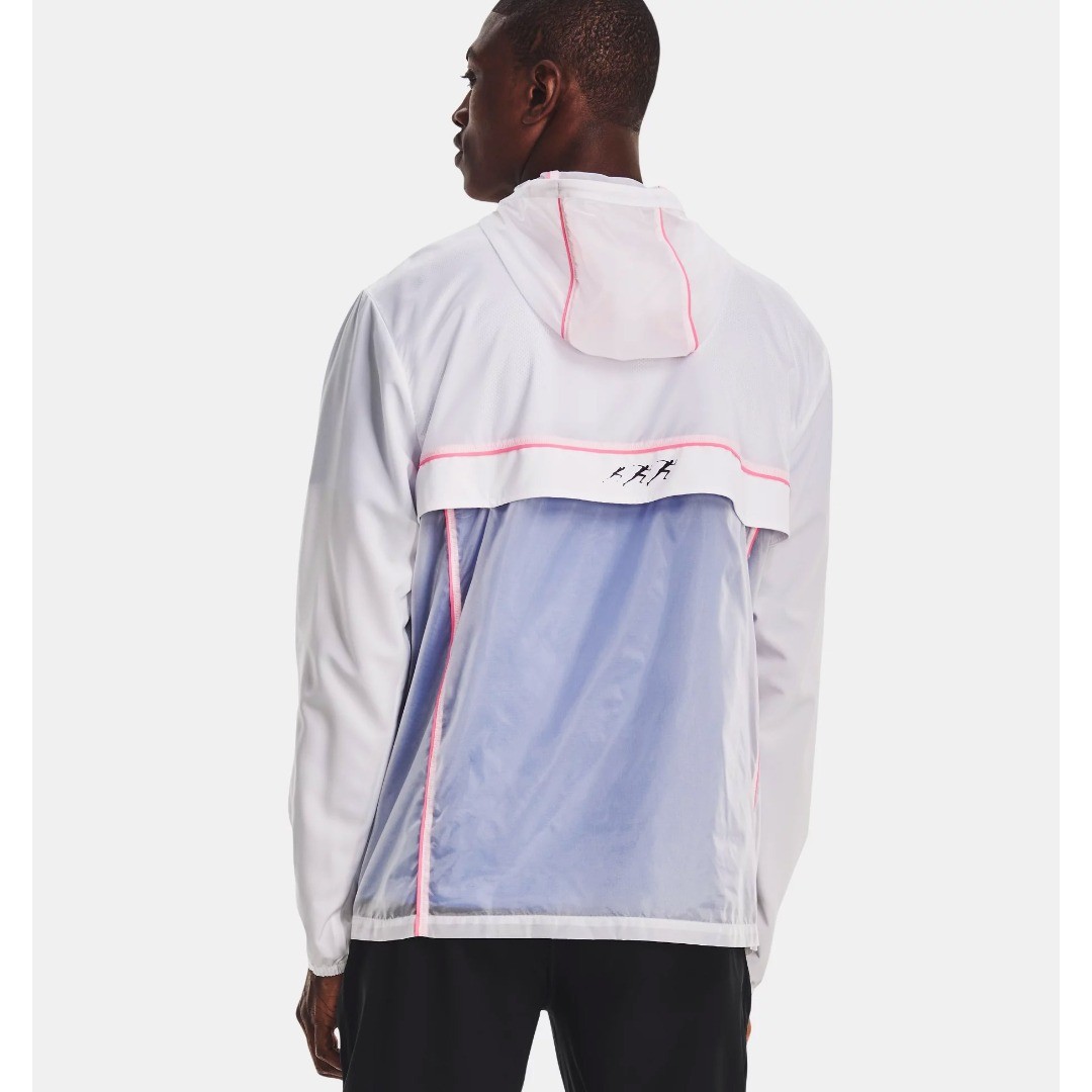 UNDER ARMOUR RUN ANYWHERE JACKET 1374229-100 White