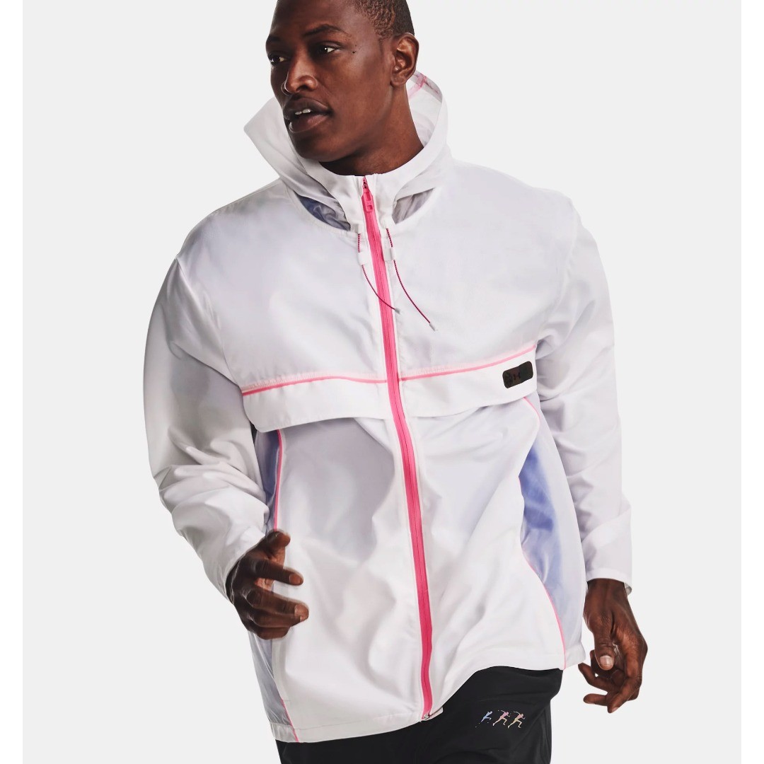 UNDER ARMOUR RUN ANYWHERE JACKET 1374229-100 White