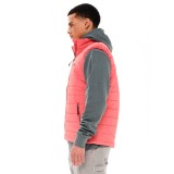 BASEHIT MEN'S VEST JACKET 191.BM10.32-TT73 CORAL Coral Image 2