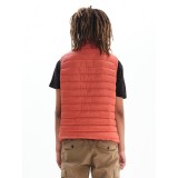 BASEHIT MEN'S PUFFER VEST JACKET 201.BM10.141-NL BURNT ORANGE Πορτοκαλί Εικόνα 1