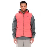 BASEHIT MEN'S VEST JACKET 191.BM10.32-TT73 CORAL Coral Image 