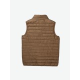 EMERSON MEN'S VEST JACKET 201.EM10.140-NL GOLD BROWN Brown Image 0